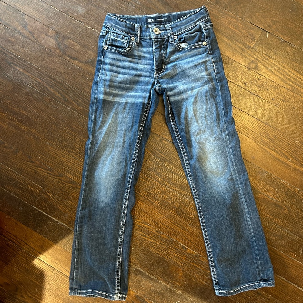 BKE kids jeans bootcut Conner size 8 boys